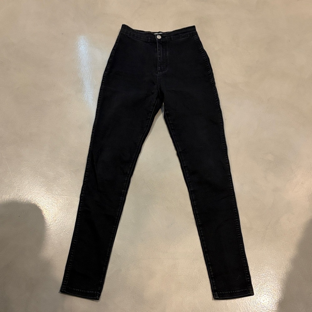 American Apparel Women's Black Skinny Jeans